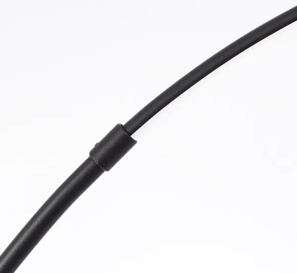 Brilliant - LED Stmievateľná dotyková stojacia lampa BOW LED/14W/230V čierna