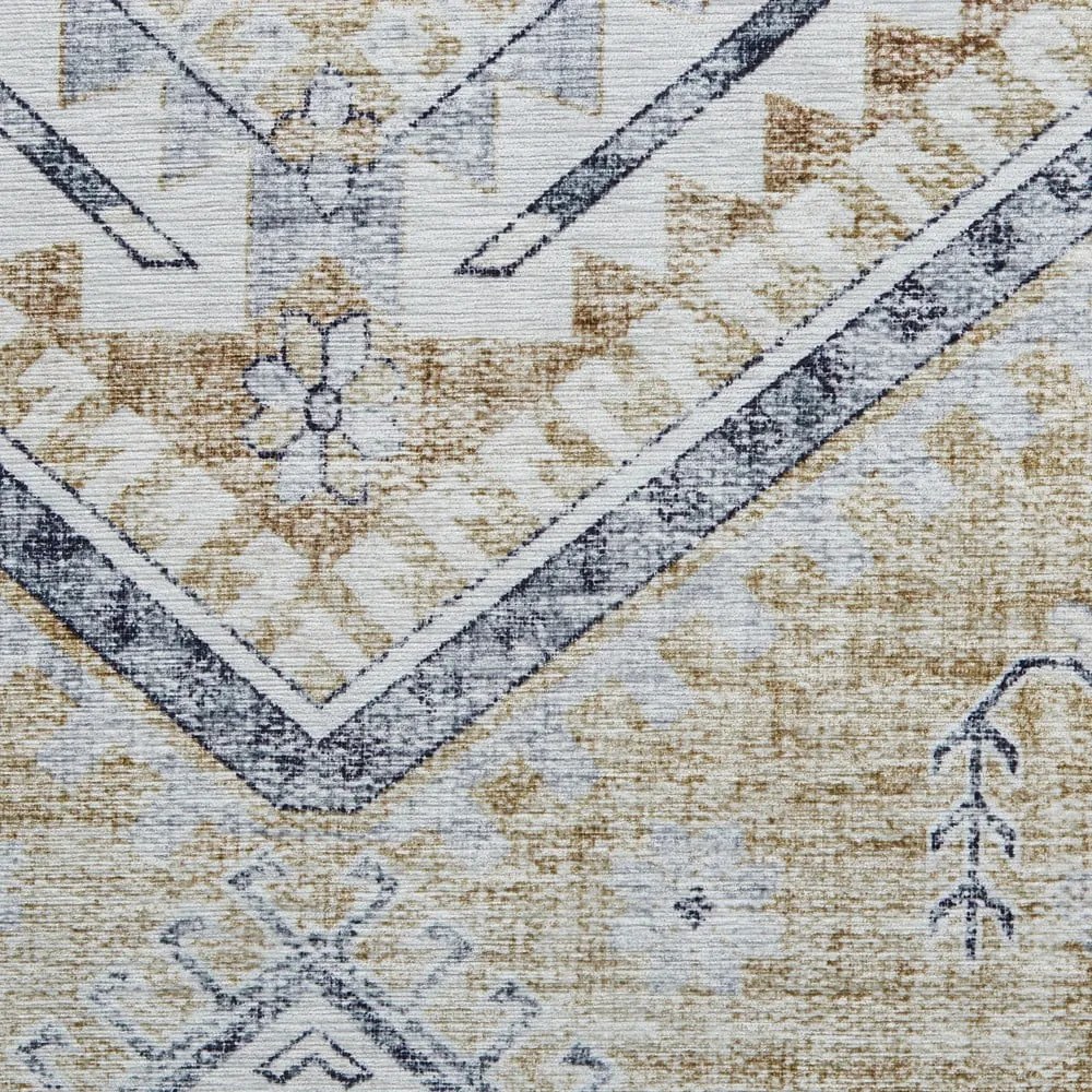 Sivý/béžový koberec behúň 225x60 cm Topaz - Think Rugs