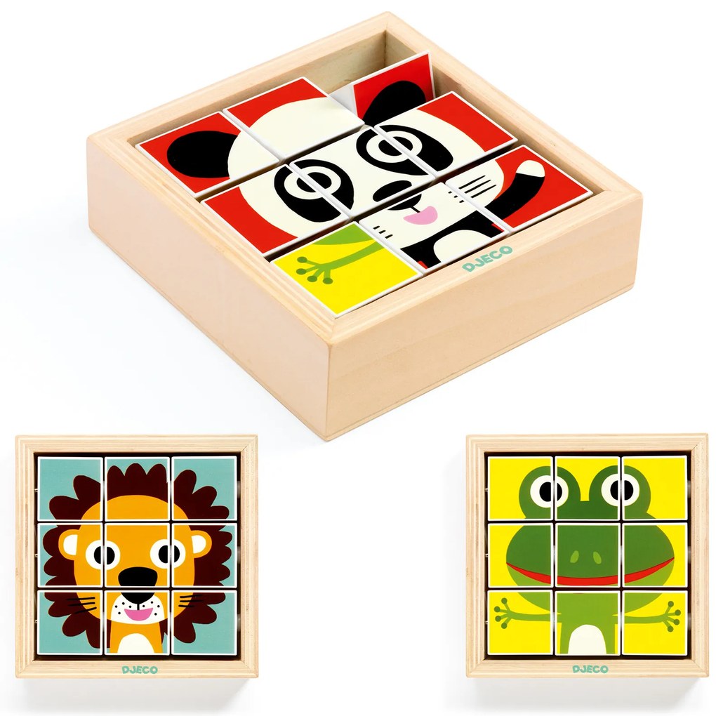 Motorická skladačka - zvieratá z prírody