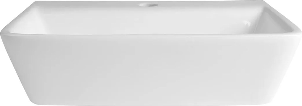 Aqualine Aqualine, REEMA keramické umývadlo 45x35cm, biela, NP440
