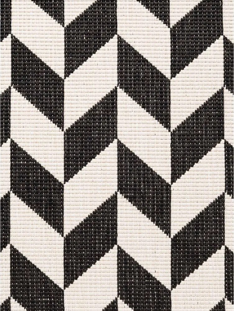 Čierny/krémovobiely vnútorný a vonkajší behúň 80x200 cm Haringey Terrick – Ted Baker