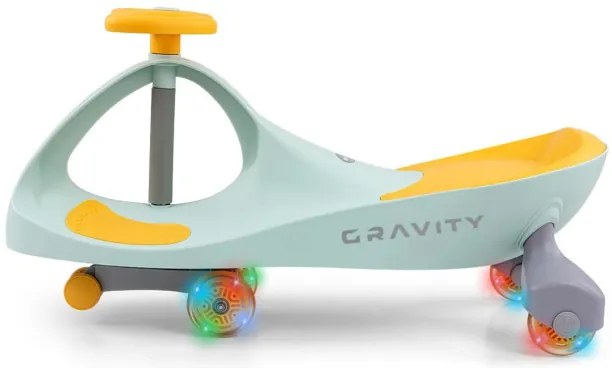 Gravitačné vozidlo GRAVITY Lime Yellow