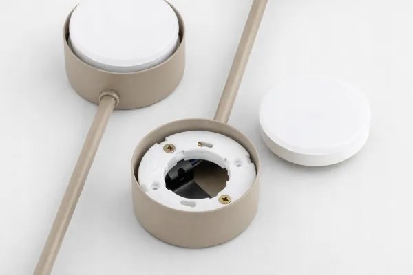 BRILAGI - LED RGB stmievateľný prisadený luster MONO 4xGX53/14W/230V Wi-Fi Tuya čierny