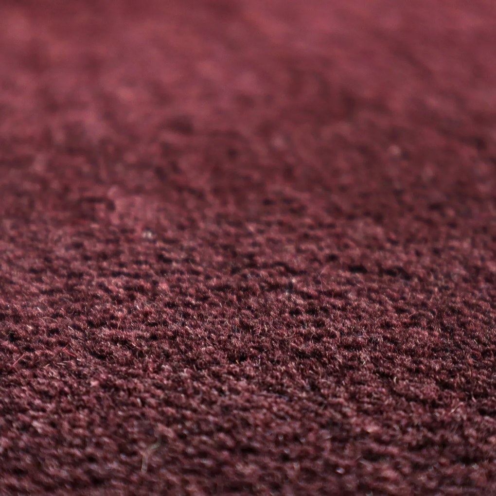 Asra, Ručne všívaný kusový koberec Asra wool tm. fialová, 60x110, fialová, obývacia izba