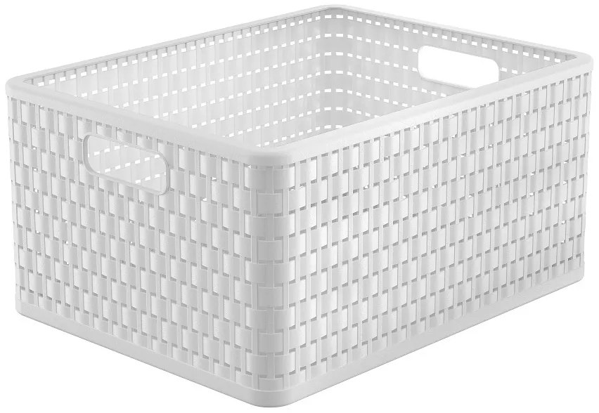 ROTHO úložný box COUNTRY 28L - biela