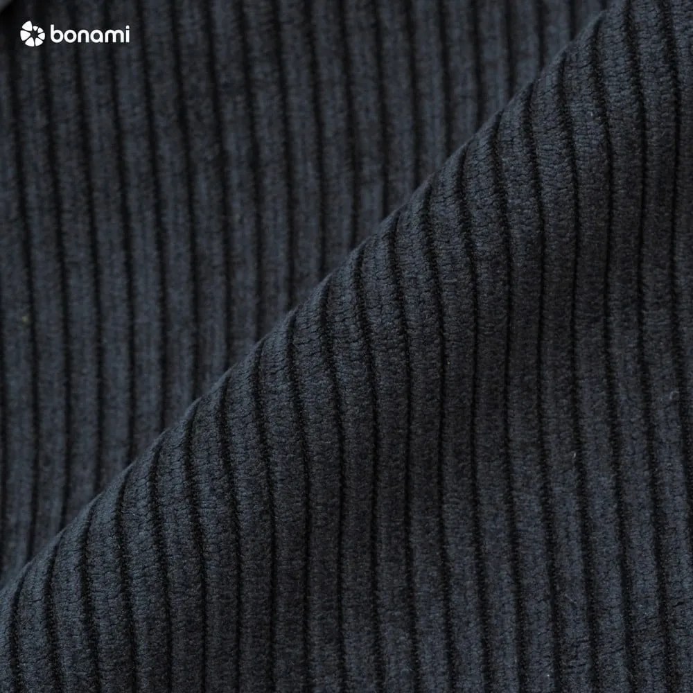 Čierno-antracitová rozkladacia pohovka 205 cm Knob – Karup Design