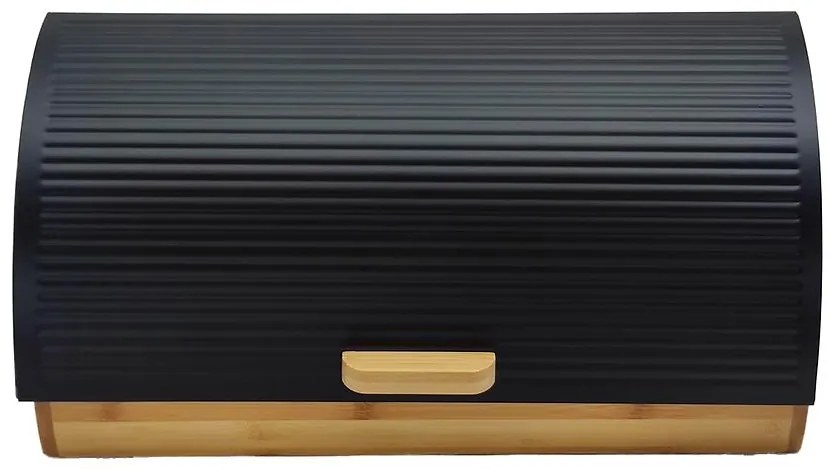 Chlebník black FTC179L-C2 38,5x28x18,5 cm
