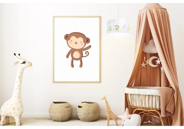 Detský luster na lanku SWEET DREAMS 1xE27/60W/230V pr. 30 cm