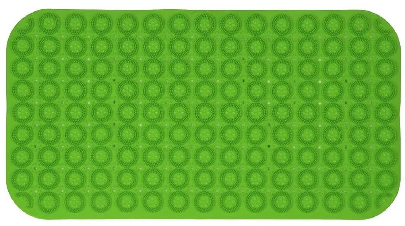 Protišmyková kúpeľňová podložka 71x38CM J-7138 zelená