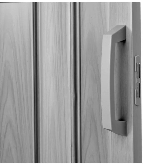 Skladacie dvere 004 07 sivý dub 80 cm