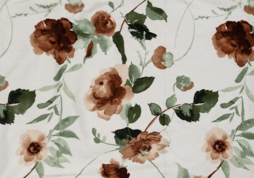 Obojstranné obliečky DUO SENSE ROSALIA vzorované + obliečka na vankúšik 40x50 cm ZDARMA Rozmer obliečky: 70 x 90 cm | 140 x 200 cm