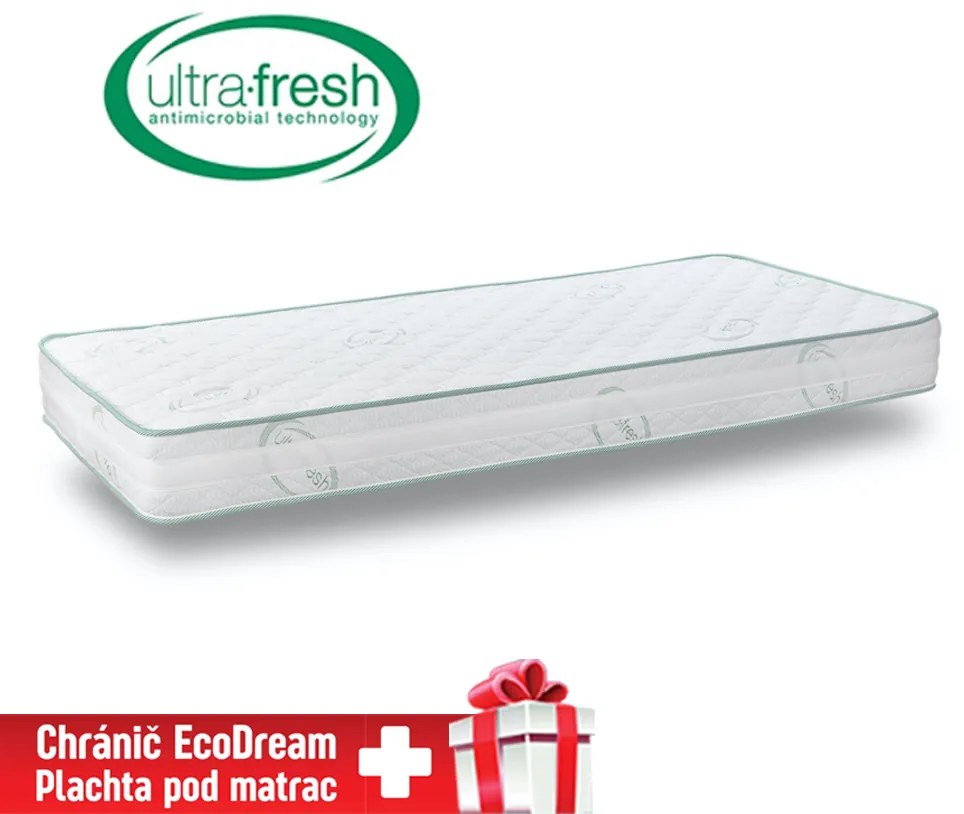 Matrac DreamPur s obliečkou UltraFRESH DreamBed - 85x195cm