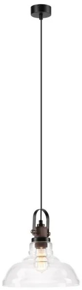 Luster na lanku SINGLE 1xE27/60W/230V