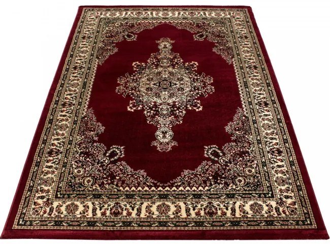 Koberec Marrakesh rozeta červený
