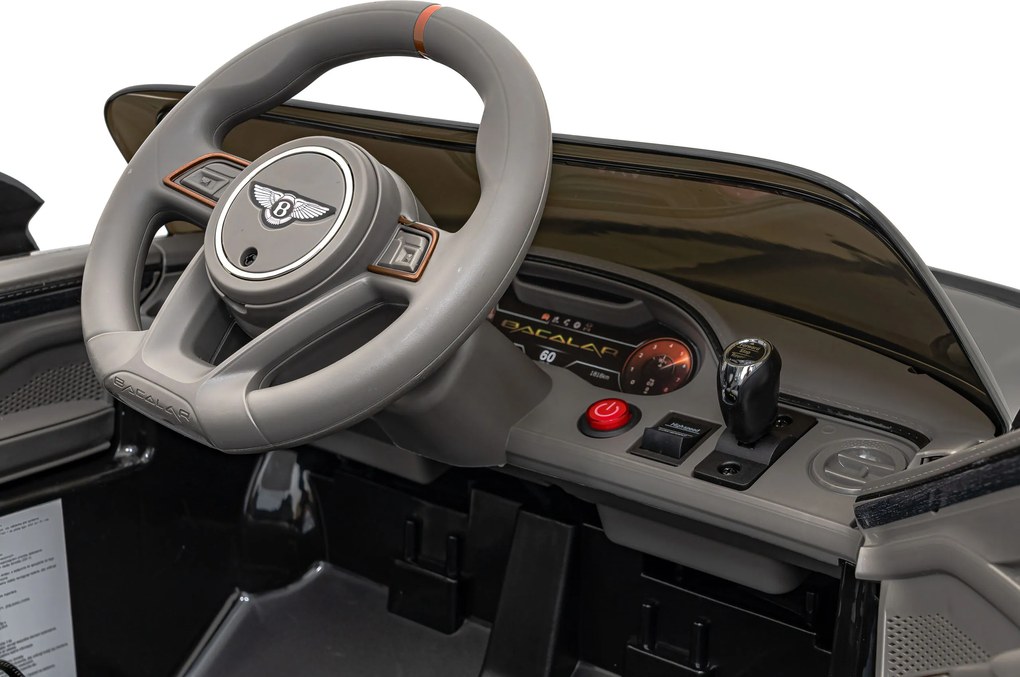 Ramiz Detské autíčko na batérie Bentley Bacalar +3, čierna