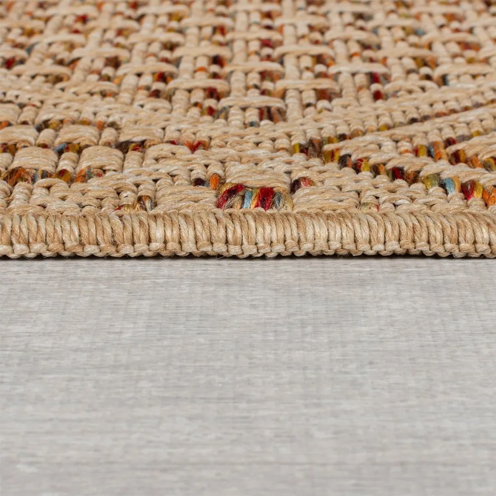 Vnútorný a vonkajší koberec v prírodnej farbe 160x230 cm Nora Diamond – Flair Rugs
