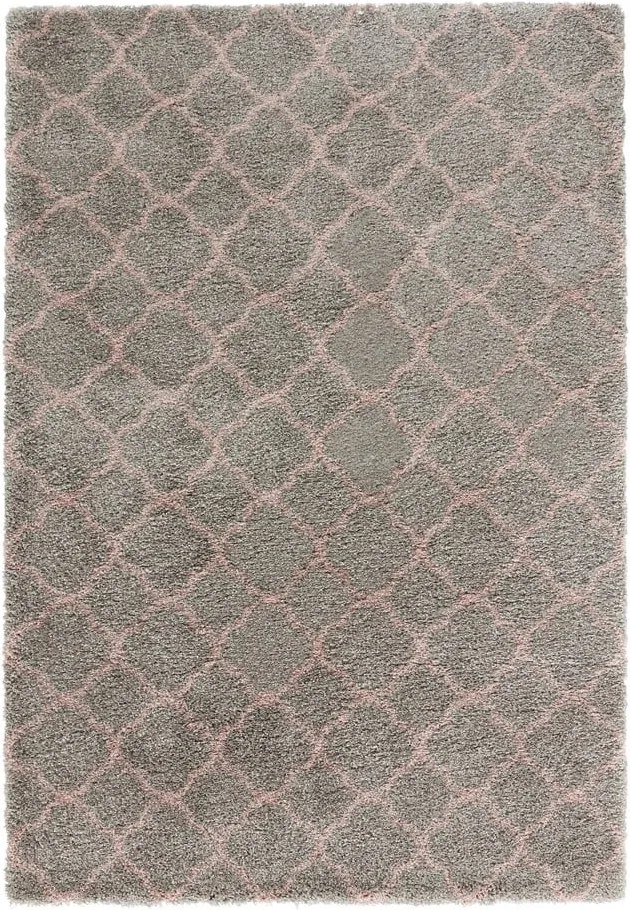 Sivý koberec Mint Rugs Luna, 80 x 150 cm