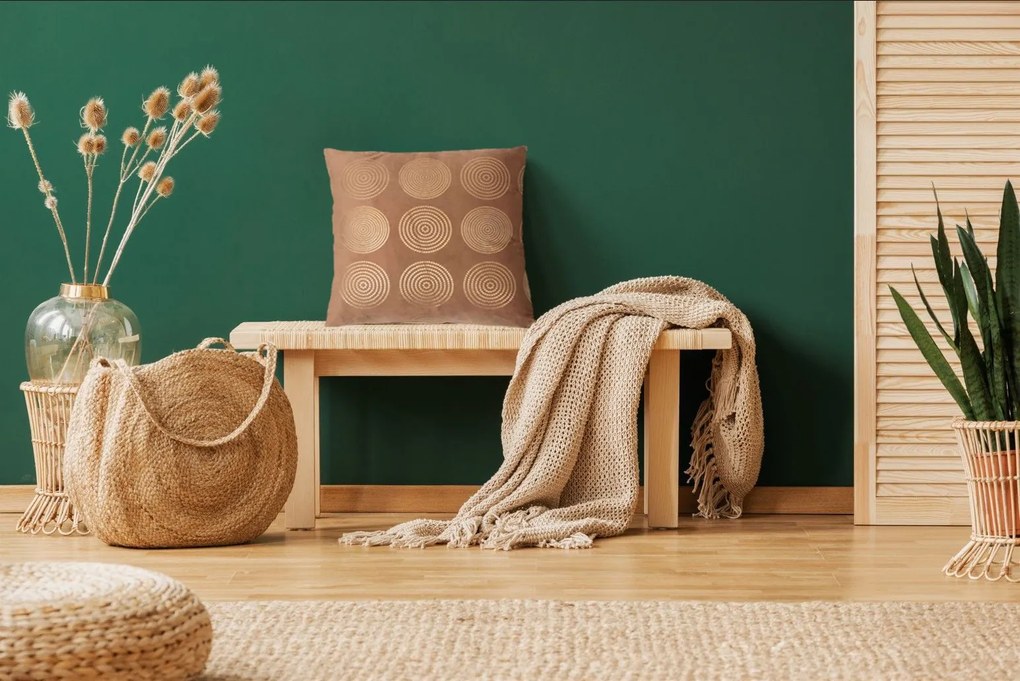 Tutumi Tutumi, obliečka na vankúš 45x45 cm, vzor BC07, svetlá hnedá, NAZ-06712