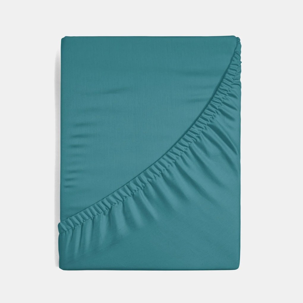 MAKOSATÉNOVÉ PRESTIERADLO NOVA 200X220 CM, VÝŠKA 30 CM TYRKYSOVÉ
