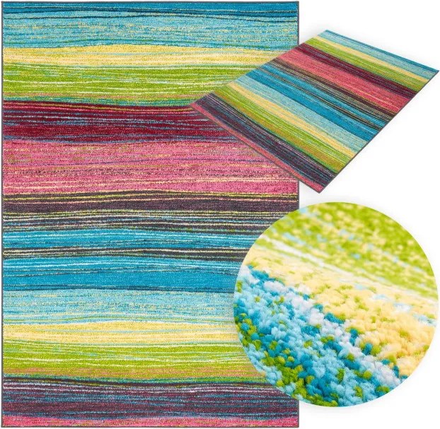 Koberec Agnella Funky Top Dor smaragd