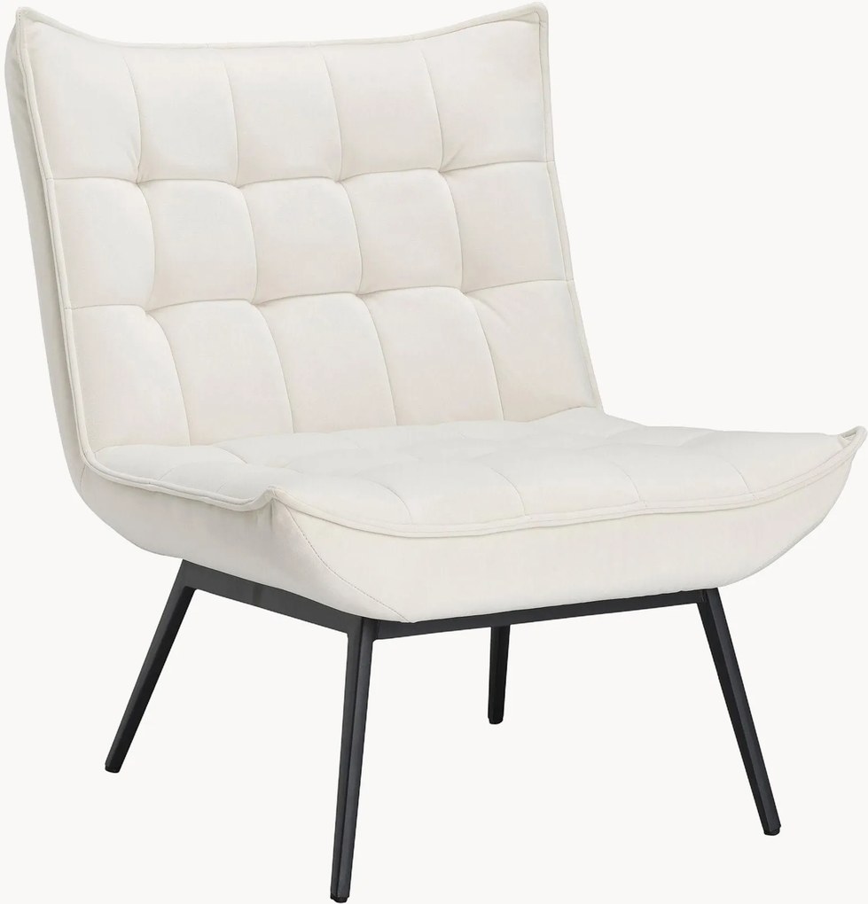 Zamatové kreslo Legend