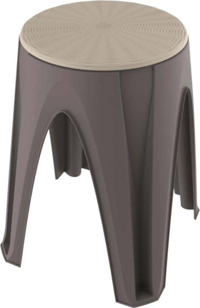 BAMA stolička otočná GIROTONDO hnedá