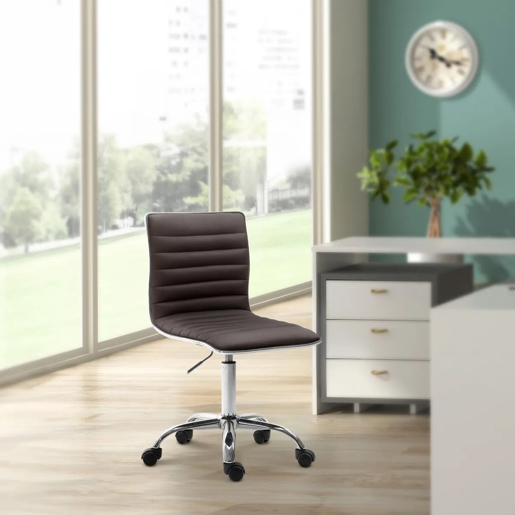 Pracovná stolička Alamosa - Hnedá