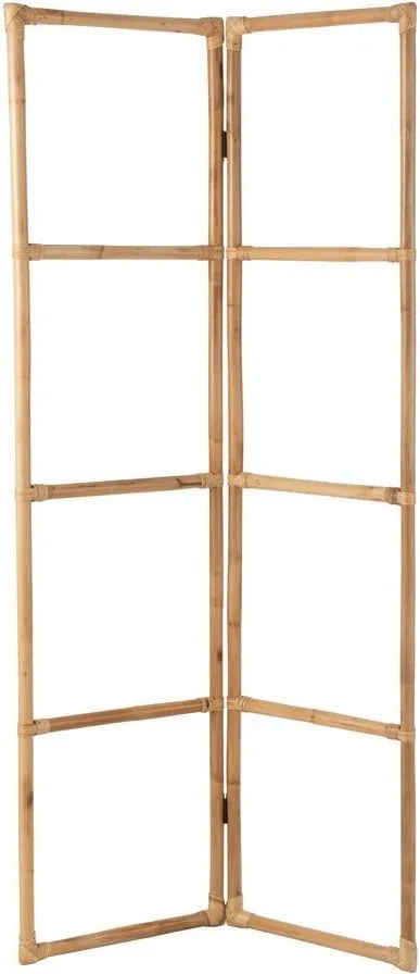 Prírodný ratanový stojan na uteráky Ellen Rattan Natural - 68*30*175 cm