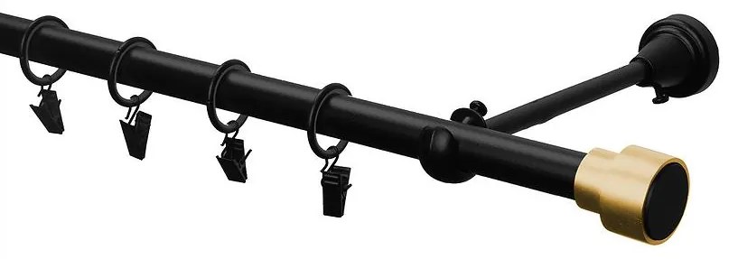 Garniža I promo fi 19 čierna 160cm slick