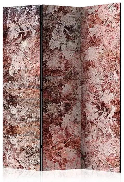 Paraván - Coral Bouquet [Room Dividers] Veľkosť: 135x172, Verzia: Jednostranný