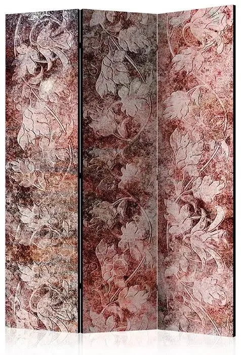 Paraván - Coral Bouquet [Room Dividers] Veľkosť: 135x172, Verzia: Obojstranný