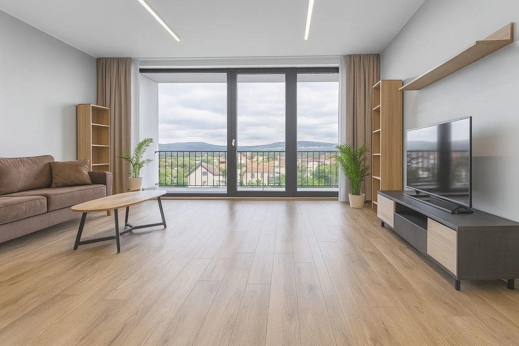 Beaulieu International Group, PVC podlaha - lino Domo 2156, na mieru, šíře 2m,4m, béžová, bez podkladu, kuchyňa