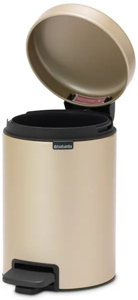 Brabantia Pedálový kôš NewIcon 3L champagne