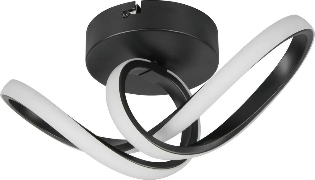 XXXLutz STROPNÉ LED SVIETIDLO, 28/13,5/12 cm - Interiérové svietidlá - 007694086901