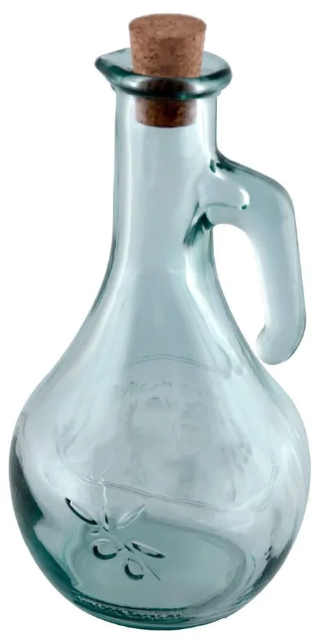 Fľaša na olej z recyklovaného skla Esschert Design, 500 ml