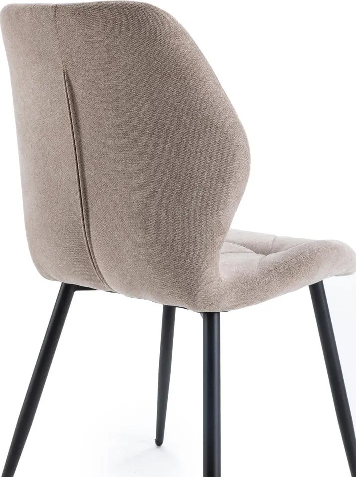 Béžové jedálenské stoličky v súprave 4 ks Luna – Marckeric