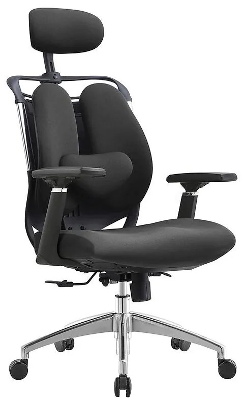 Kancelárske kreslo Angel Stelio Čierna