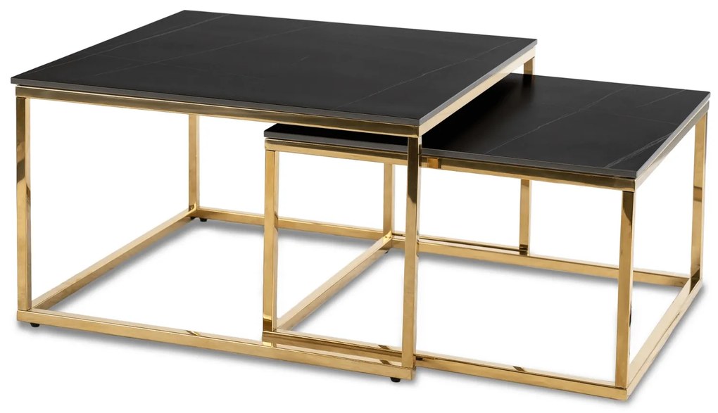 PROXIMA.store - Set konferenčných stolíkov TENOR FARBA: biela