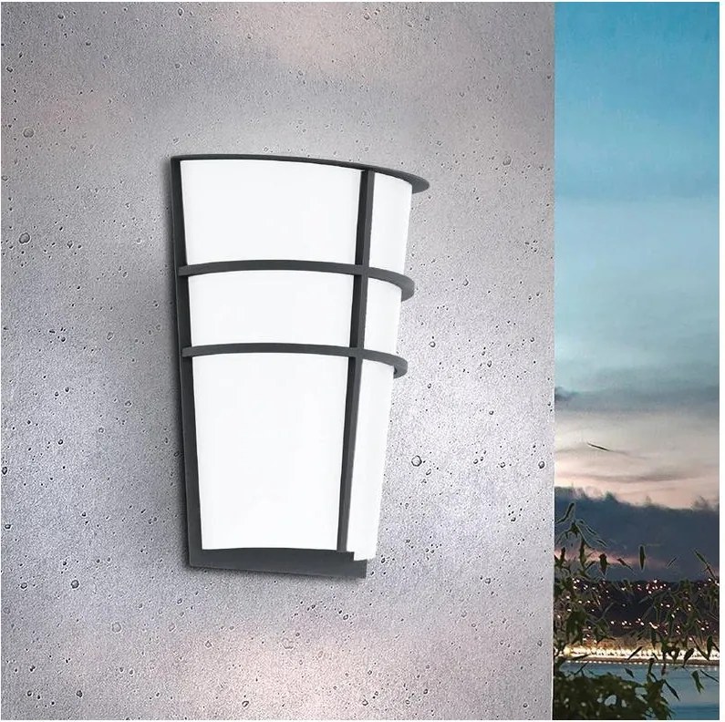 Eglo 94138 - LED vonkajšie osvetlenie Breganze 2xLED/2,5W/230V