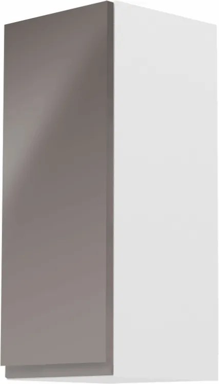 Horná skrinka AURORA G30 - ľavá Tempo Kondela Sivá