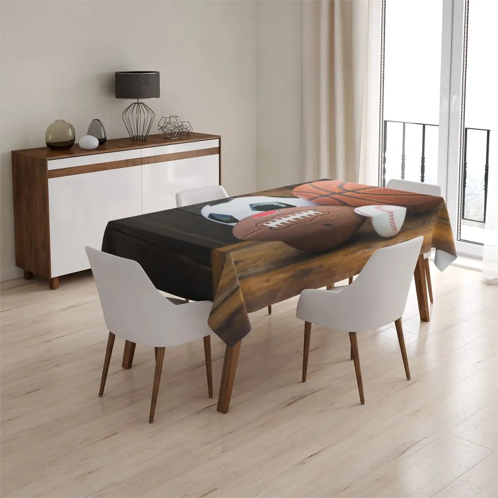 Sablio Obrus Športové lopty: 145x240 cm