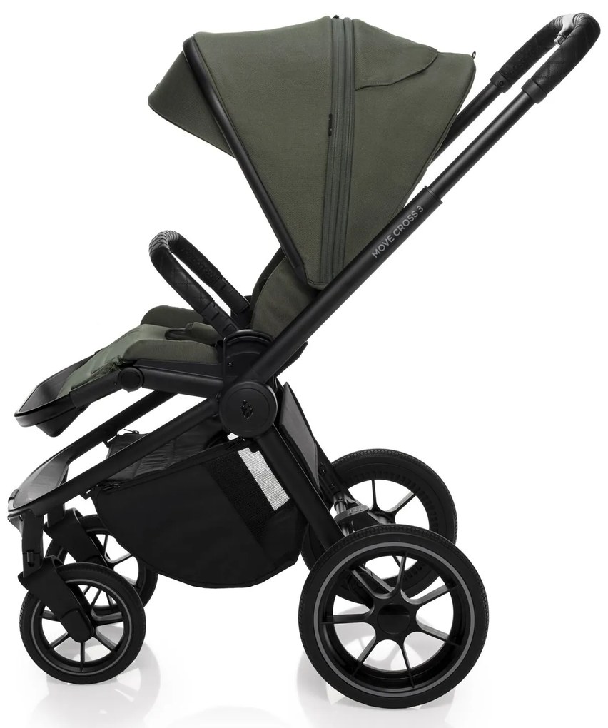 Set Športový kočík Move Cross 3 + korba XL 3 + adaptéry