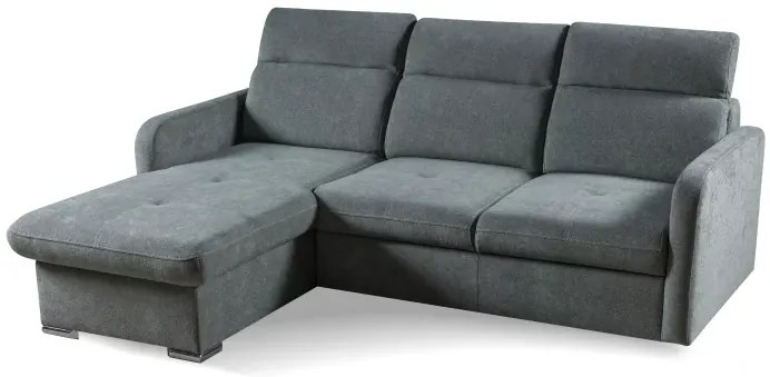 Rohová sedacia súprava Emily, sivá (tatum 279)