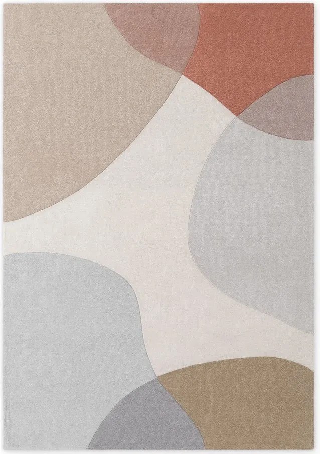 Béžový ručne tkaný vlnený koberec 160x230 cm Hackney Clarissa – Ted Baker