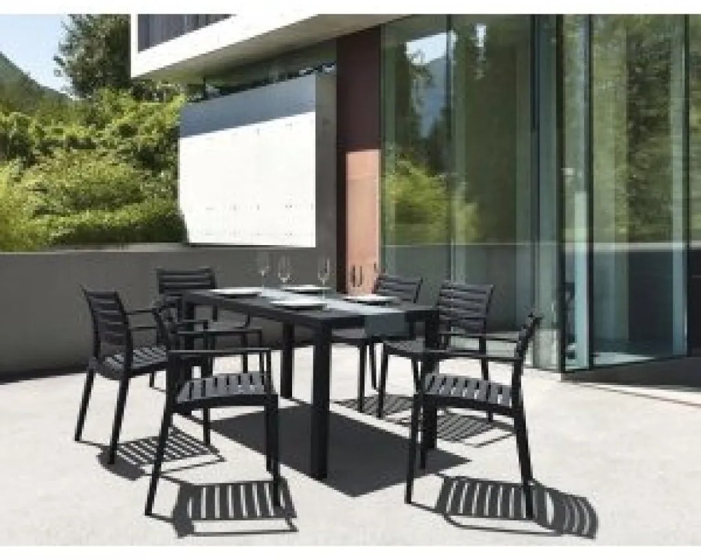 ARES 140 záhradný stôl teak