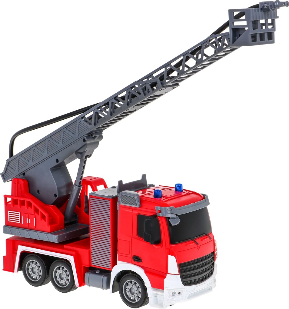 Ramiz Hasičské auto na diaľkové ovládanie 1:12 pre deti 3+ Požiarna hadica + interaktívne funkcie