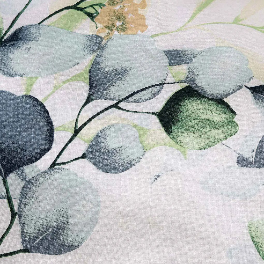 BAVLNENÉ OBLIEČKY COTTONLOVE 140X200 CM, 1KS 70X80 CM LISTY