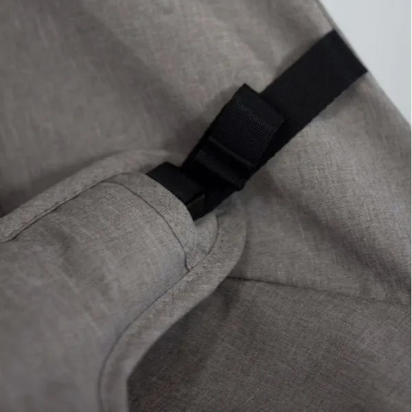 PETITE&MARS - Detské ležadlo CALMY šedá