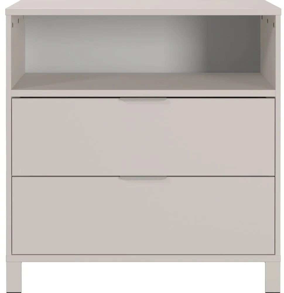 Krémová detská komoda 89x92x54 cm Alkmaar – Germania