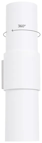 Sollux SL.1674 - Nástenné svietidlo FLASH 2xE27/15W/230V biela